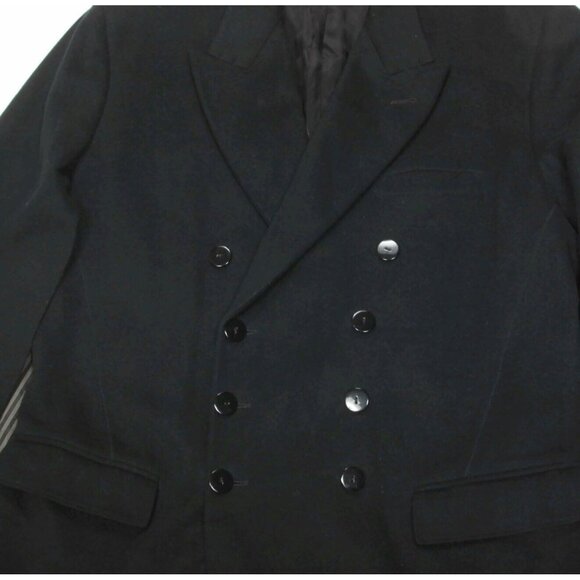 JEAN PAUL GAULTIER Vtg 90s  Avant Garde Black Cape Coat Mens Jacket size 54 /959 - Picture 2 of 5